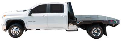 1 ton flatbed pickup truck for rent by AP Fleet